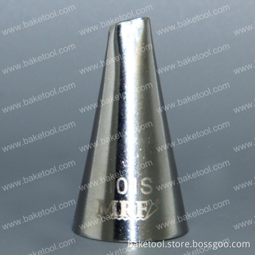Food grade Stainless steel cake decorating tools, flower piping nozzles with high quality#101S